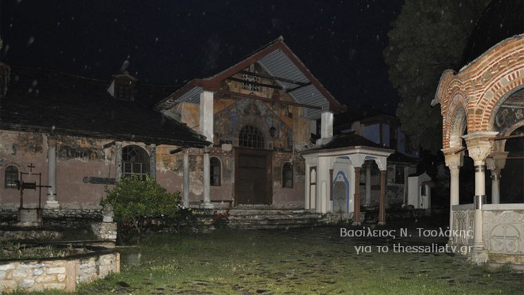 Ένα βράδυ στη μονή της Μεγίστης Λαύρας στο Άγιο Όρος