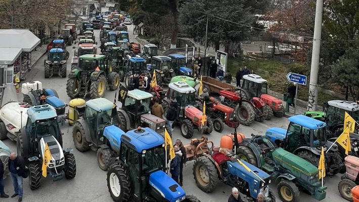 Με τα τρακτέρ στις κάλπες οι αγρότες της Αγιάς την Κυριακή των ευρωεκλογών (video)