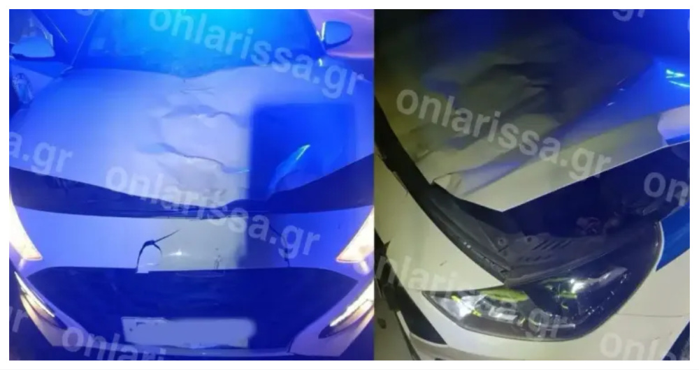 Απίστευτο: Περιπολικό συγκρούστηκε με άλογο στη Λάρισα!(ΦΩΤΟ) Απίστευτο: Περιπολικό συγκρούστηκε με άλογο στη Λάρισα!(ΦΩΤΟ)