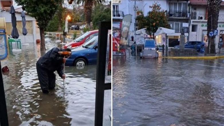 Κακοκαιρία Bora: Μήνυμα του 112 για πλημμύρες στη Λήμνο -Ποτάμια οι δρόμοι, παρασύρθηκαν αυτοκίνητα