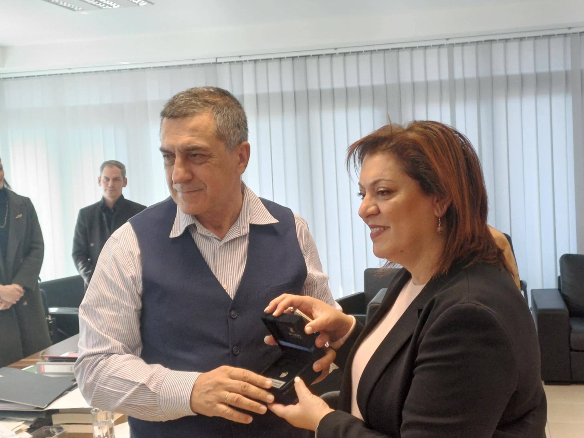 Επίσκεψη της υπουργού Παιδείας Κύπρου στην περιφέρεια- τι είπε ο Κουρέτας για αδελφοποίηση Θεσσαλίας με Λεμεσό (ΦΩΤΟ) Επίσκεψη της υπουργού Παιδείας Κύπρου στην περιφέρεια- τι είπε ο Κουρέτας για αδελφοποίηση Θεσσαλίας με Λεμεσό (ΦΩΤΟ)