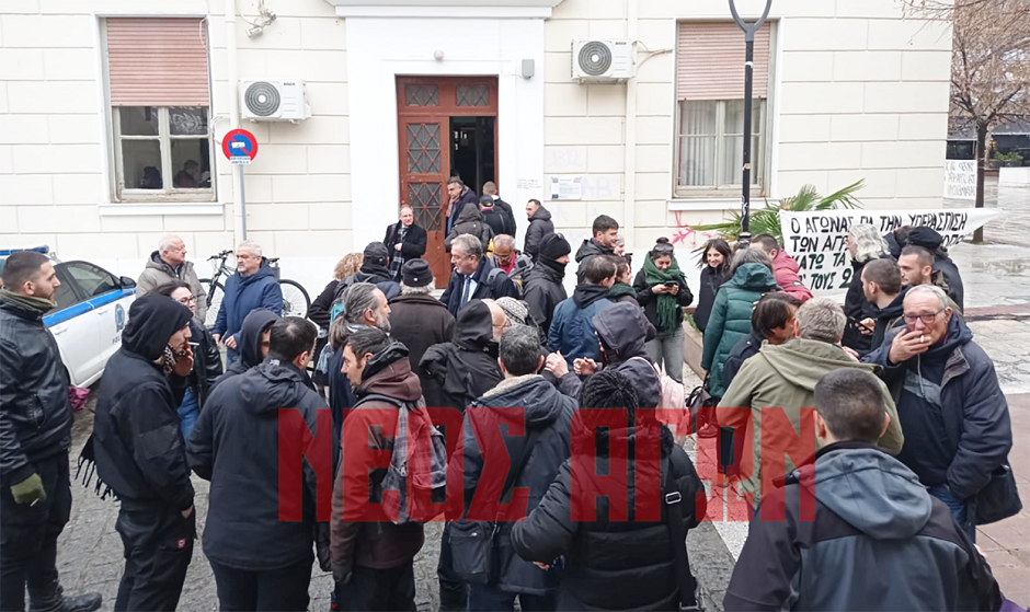 Αθώοι οι δύο διαδηλωτές για την κινητοποίηση ενάντια στα αιολικά στον Τύμπανο (φωτο) Αθώοι οι δύο διαδηλωτές για την κινητοποίηση ενάντια στα αιολικά στον Τύμπανο (φωτο)