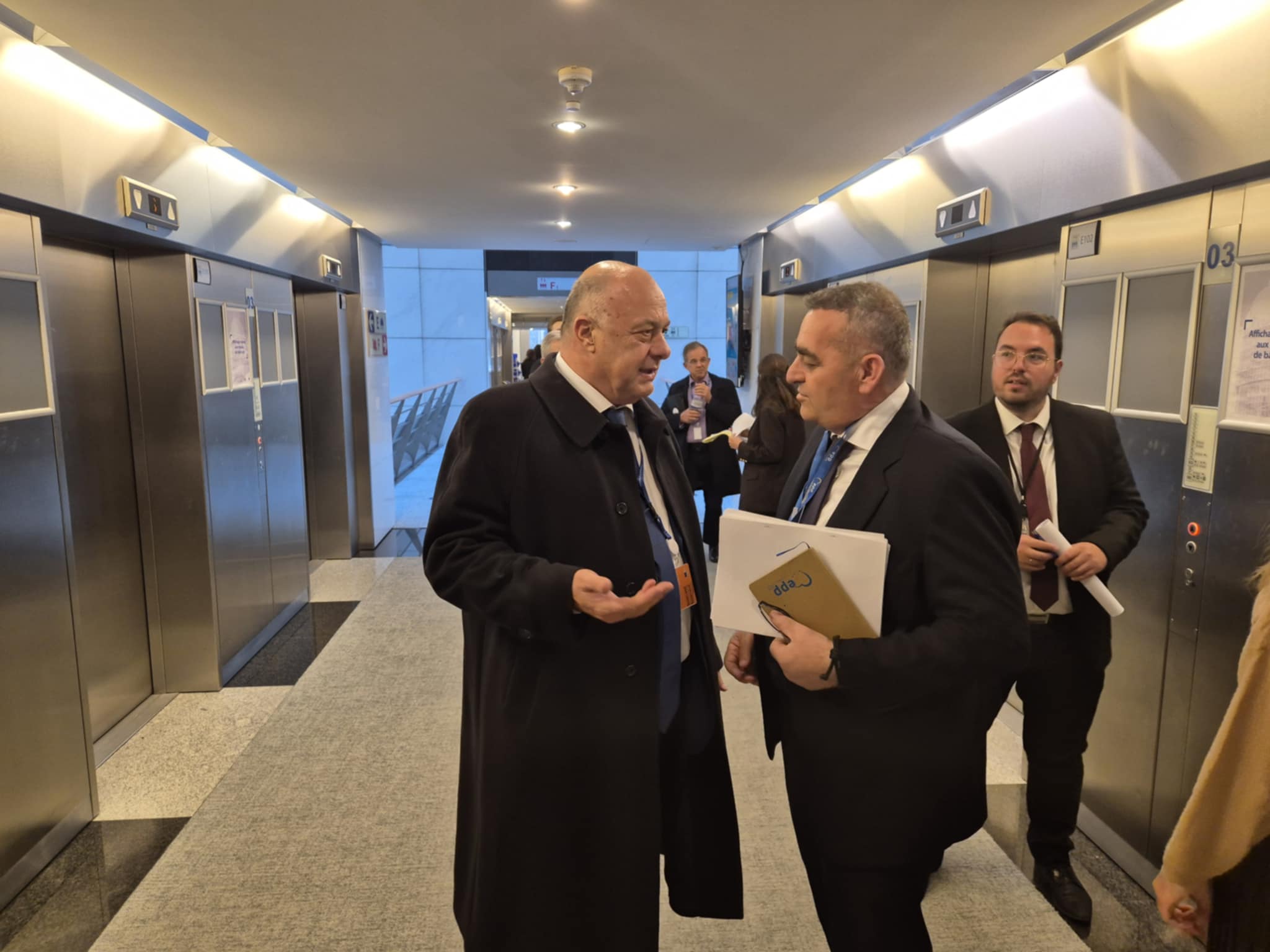 Ο Αχιλλέας Μπέος συνάντησε Μεϊμαράκη, Αυτιά, Μελέτη και Μπελέρη στις Βρυξέλλες