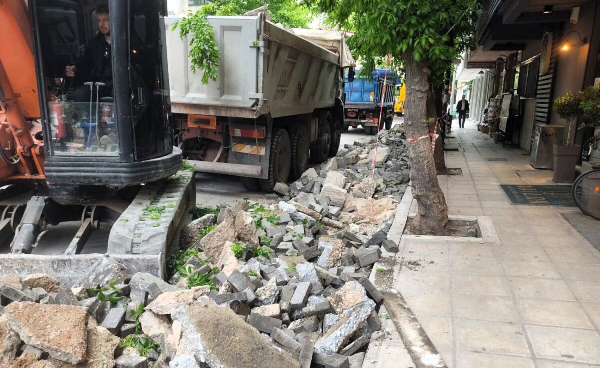 Ανακατασκευή νέου τμήματος στην Ανθ.Γαζή – Από αύριο, Σάββατο, κλείνει ο δρόμος Ανακατασκευή νέου τμήματος στην Ανθ.Γαζή – Από αύριο, Σάββατο, κλείνει ο δρόμος