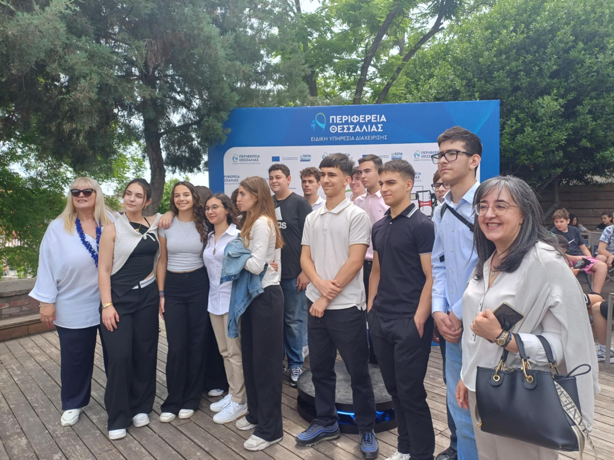 Εκδήλωση με συμμετοχή μαθητών της Διαχειριστικής Αρχής περιφερειας στη Λάρισα για την Ημέρα της Ευρώπης (ΦΩΤΟ)
