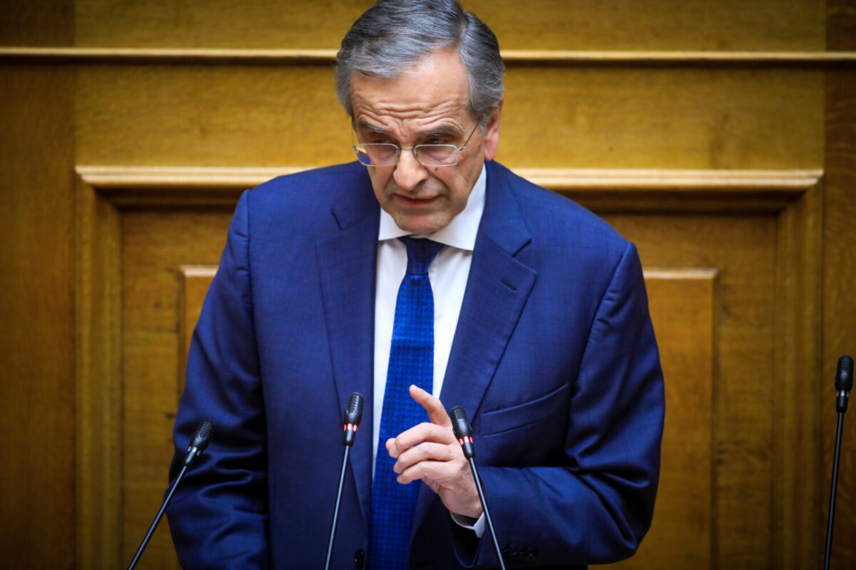 Σαμαράς: Δεν είναι πια κυβέρνηση της ΝΔ, είναι κυβέρνηση Μητσοτάκη