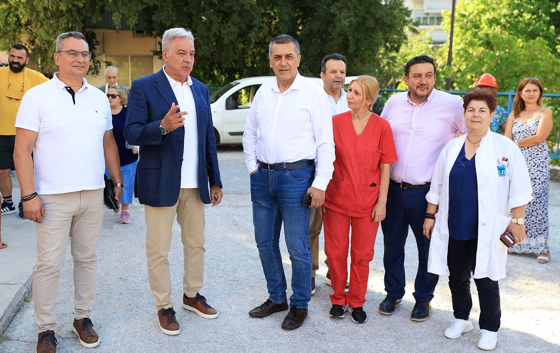 Η νέα υπό κατασκευή πτέρυγα του Νοσοκομείου αναβαθμίζει ολόκληρο το ΓΝΛ (video) Η νέα υπό κατασκευή πτέρυγα του Νοσοκομείου αναβαθμίζει ολόκληρο το ΓΝΛ (video)