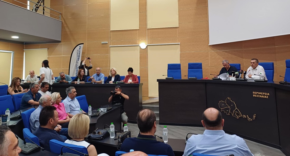 Aιχμές Μπαρμπούτη για την απουσία Θεσσαλών δημάρχων και αγροτών από το προσκλητήριο για Αχελώο (video) Aιχμές Μπαρμπούτη για την απουσία Θεσσαλών δημάρχων και αγροτών από το προσκλητήριο για Αχελώο (video)