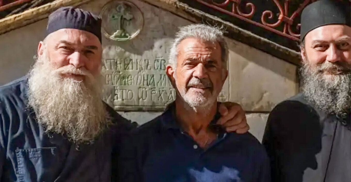 Ο Μελ Γκίμπσον στο Άγιον Όρος - Στη Μονή Χιλανδαρίου για πνευματική απομόνωση