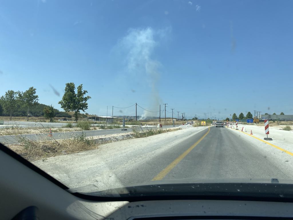 Συναγερμός για φωτιές σε Φ-Β πάρκο στον Κρανώνα και στον Βρυότοπο- άμεση κινητοποίηση Πυροσβεστικής και περιφέρειας (ΦΩΤΟ)