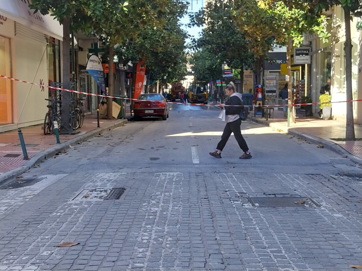 Λάρισα: Κλείνει σήμερα κι αύριο η οδός Παναγούλη