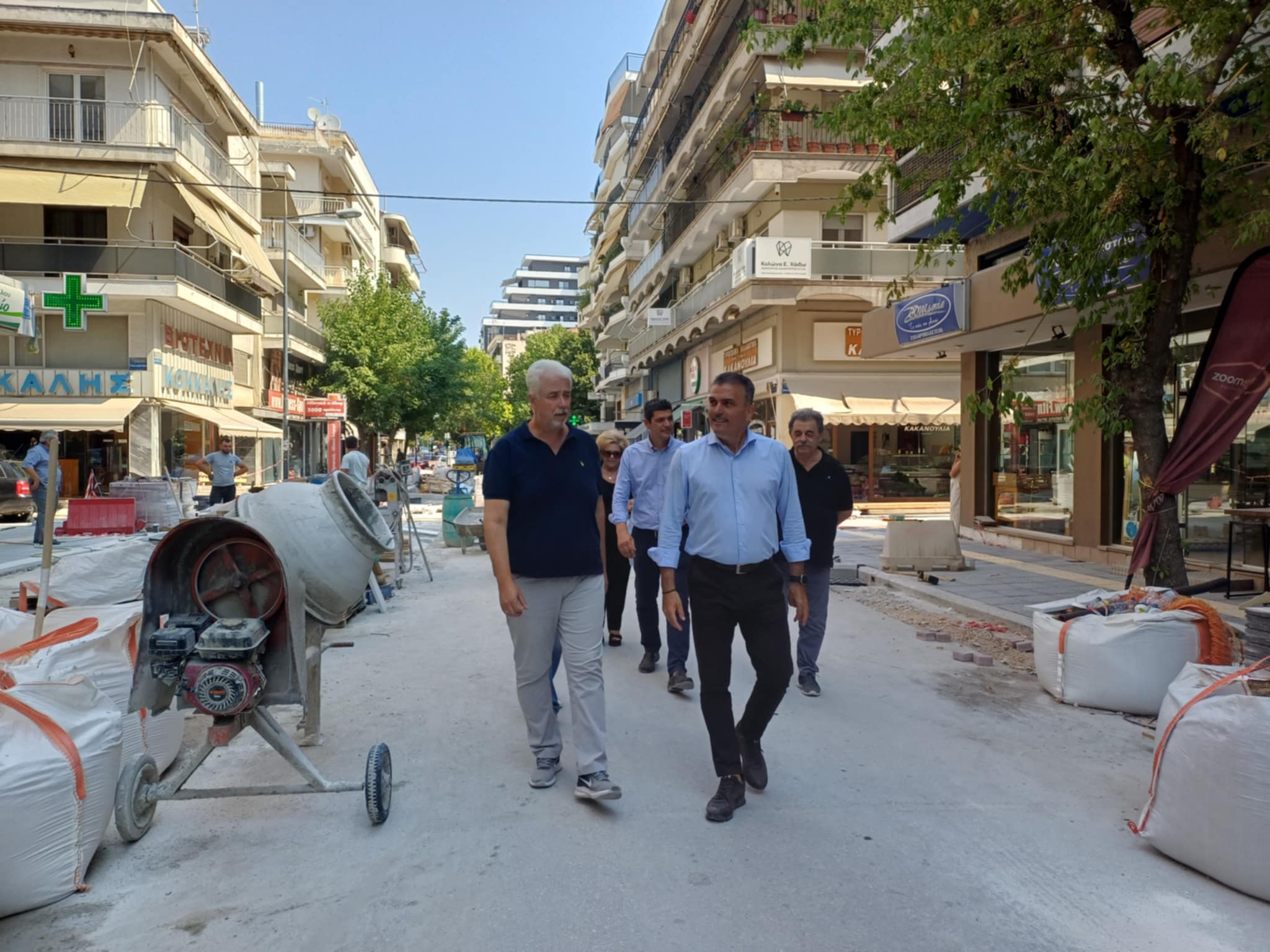 Μαμάκος στα εργα της Ανθίμου Γαζή: στόχος της Δημοτικής Αρχής η βελτίωση της καθημερινότητας των πολιτών (ΦΩΤΟ) Μαμάκος στα εργα της Ανθίμου Γαζή: στόχος της Δημοτικής Αρχής η βελτίωση της καθημερινότητας των πολιτών (ΦΩΤΟ)