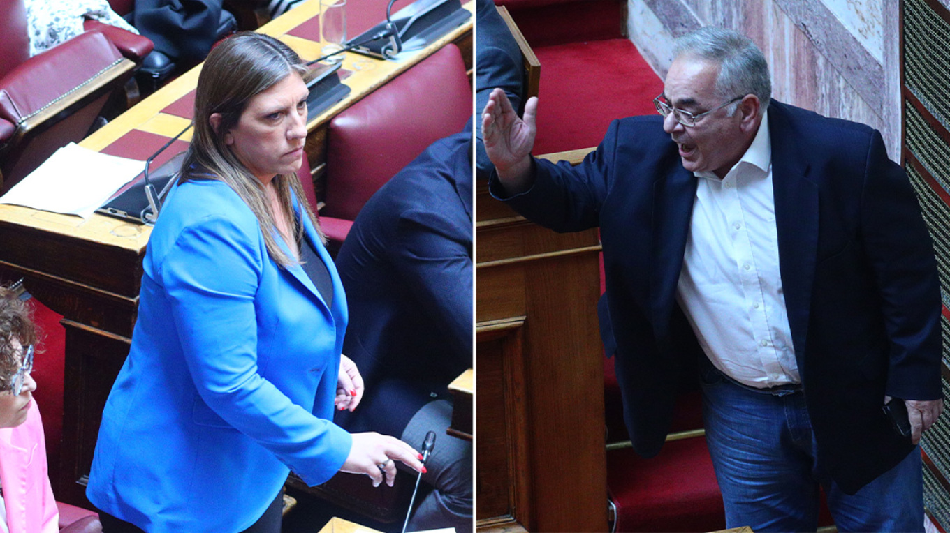 Νέο σόου από Κωνσταντοπούλου, αποχώρησε ο Λαμπρούλης από το προεδρείο της Βουλής - «Είστε πολιτικά ανήθικη» της είπε (video) Νέο σόου από Κωνσταντοπούλου, αποχώρησε ο Λαμπρούλης από το προεδρείο της Βουλής - «Είστε πολιτικά ανήθικη» της είπε (video)