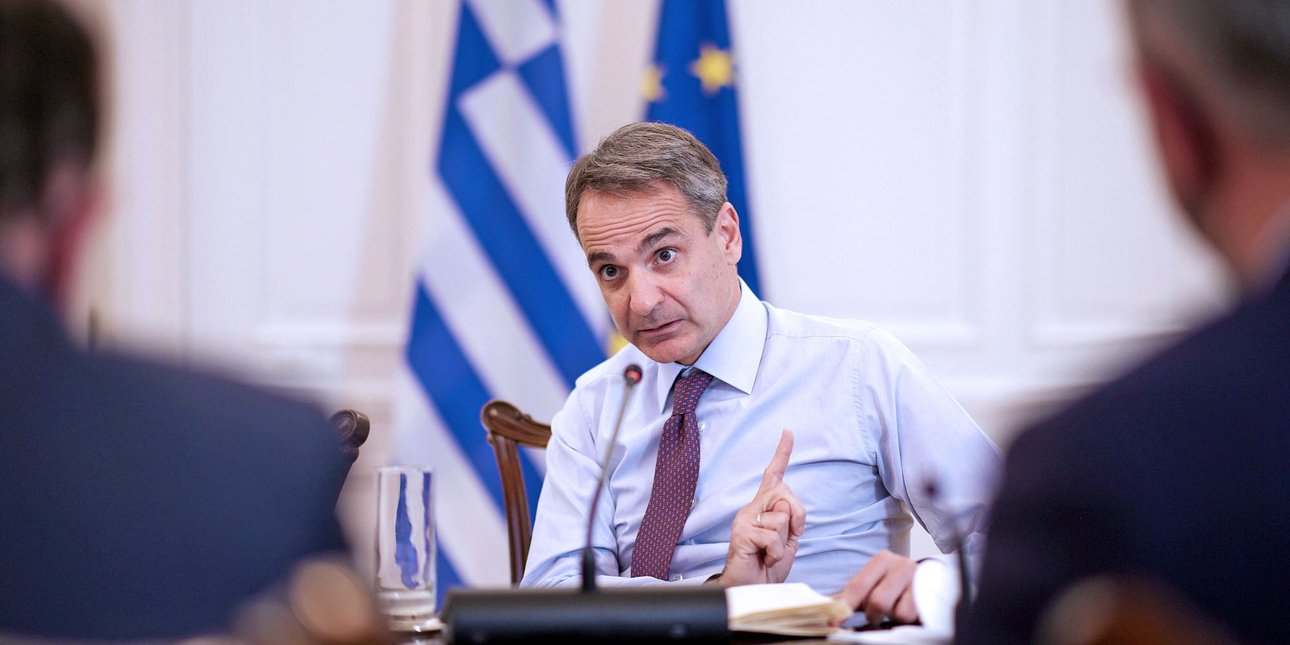 Σύσκεψη υπό τον Μητσοτάκη για την αντιμετώπιση της λειψυδρίας -Μειωμένα αποθέματα κατά 50% Σύσκεψη υπό τον Μητσοτάκη για την αντιμετώπιση της λειψυδρίας -Μειωμένα αποθέματα κατά 50%