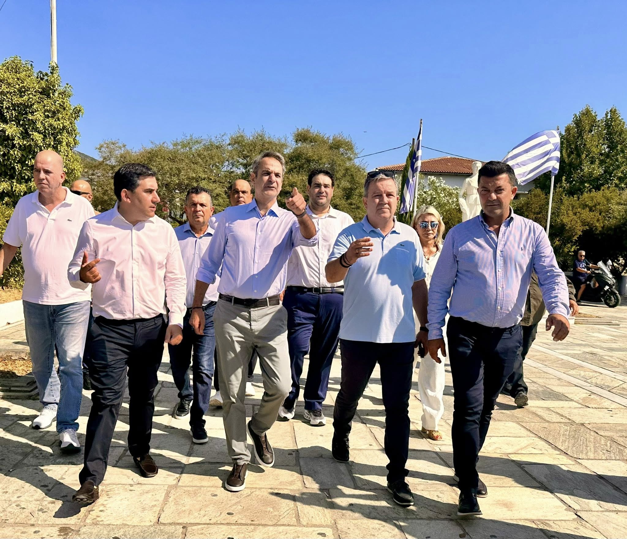 Μητσοτάκης από Σκιάθο: Κλείνουμε τα αυτιά στην τοξικότητα και εργαζόμαστε σκληρά (βίντεο)