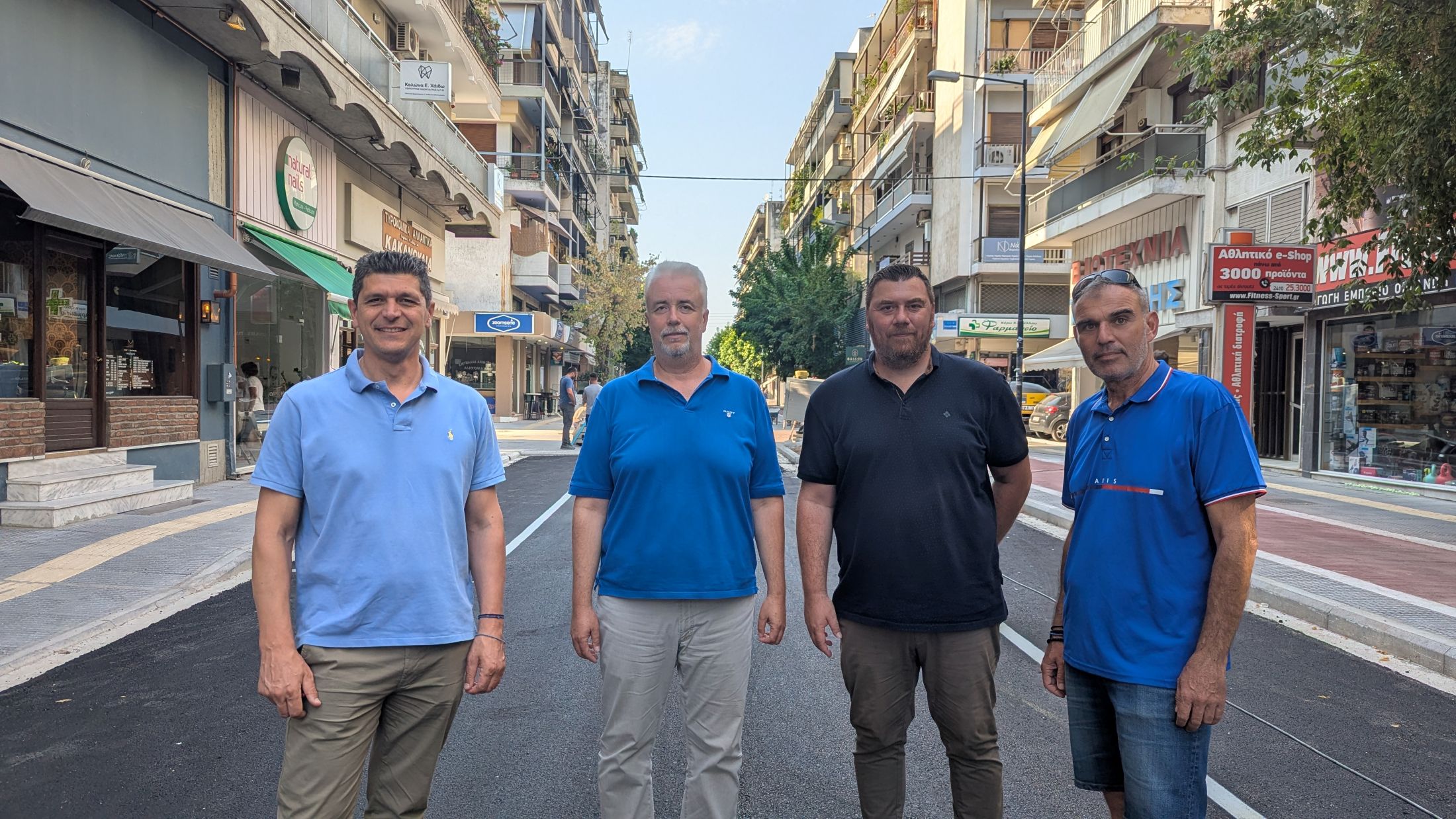Δήμος Λαρισαίων: Παραδίδεται την Κυριακή το νέο τμήμα της Ανθίμου Γαζή, νωρίτερα από το χρονοδιάγραμμα Δήμος Λαρισαίων: Παραδίδεται την Κυριακή το νέο τμήμα της Ανθίμου Γαζή, νωρίτερα από το χρονοδιάγραμμα