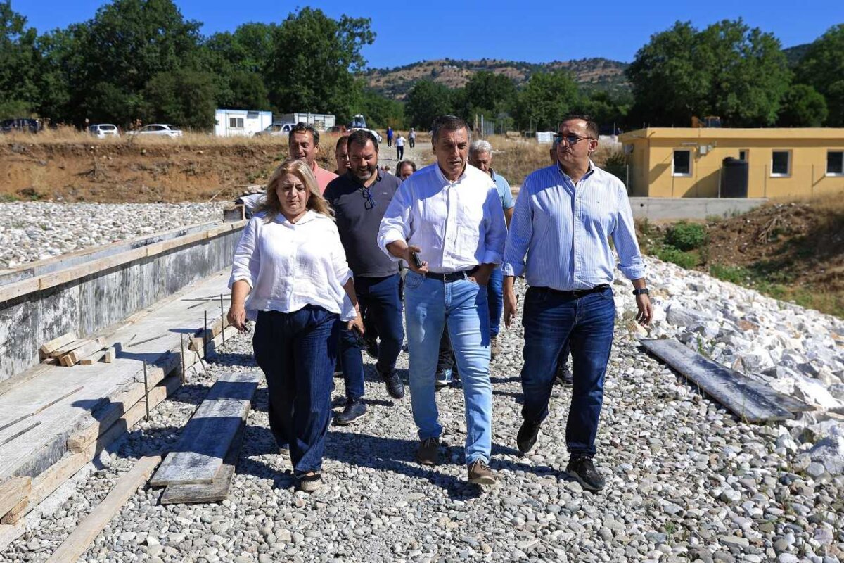Αυτοψία Κουρέτα στο Φράγμα Ληθαίου: «Ολοκληρώνουμε ένα σημαντικό έργο για την Π.Ε Τρικάλων…» Αυτοψία Κουρέτα στο Φράγμα Ληθαίου: «Ολοκληρώνουμε ένα σημαντικό έργο για την Π.Ε Τρικάλων…»