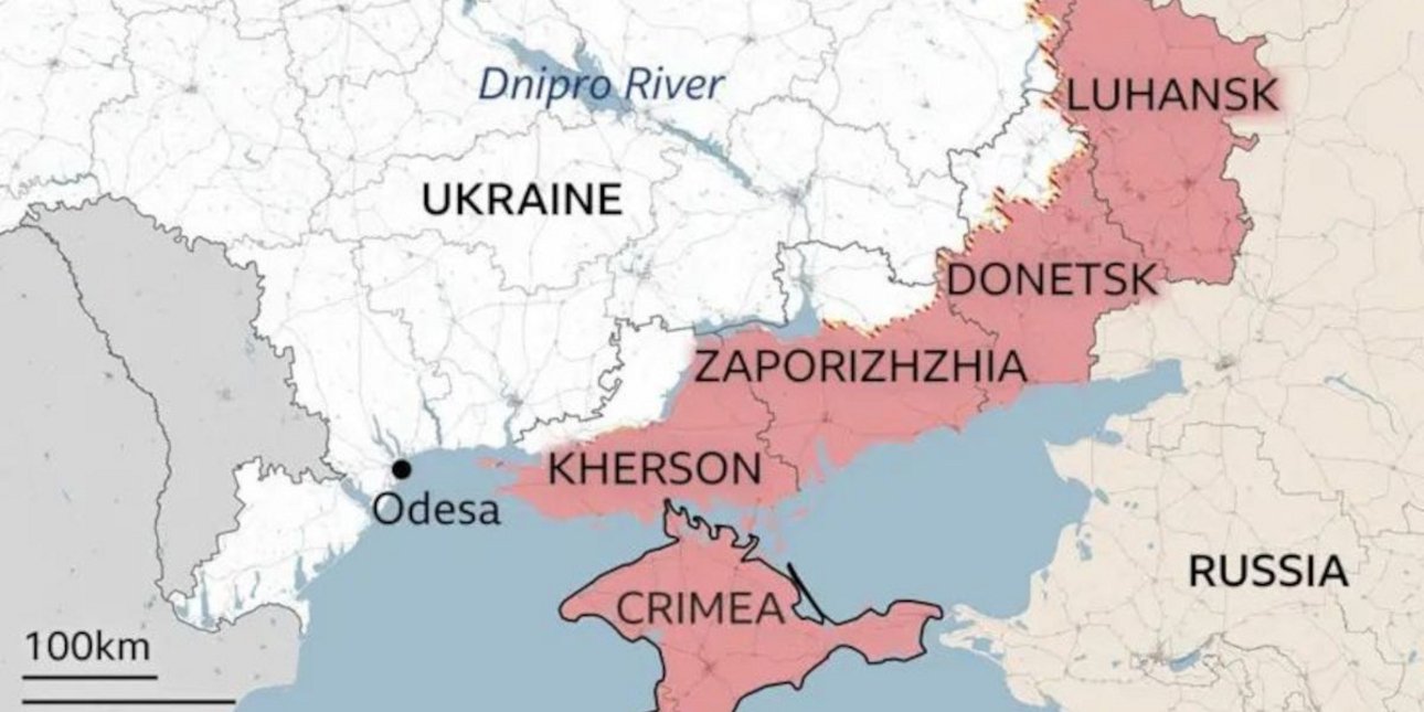 BBC: Αυτές είναι οι περιοχές της Ουκρανίας που θέλει ο Πούτιν -Ποιες παραχωρήσεις προτίθεται να κάνει BBC: Αυτές είναι οι περιοχές της Ουκρανίας που θέλει ο Πούτιν -Ποιες παραχωρήσεις προτίθεται να κάνει