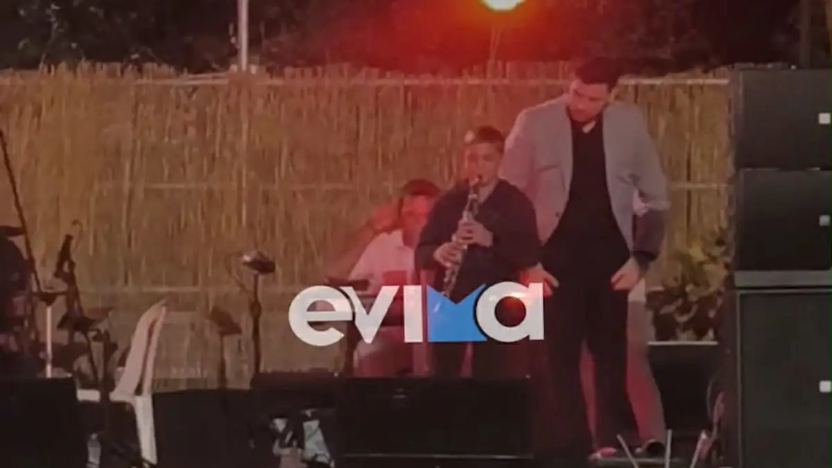Εύβοια: 13χρονος έπαιξε κλαρίνο σε πανηγύρι και τους «τρέλανε» όλους (BINTEO)