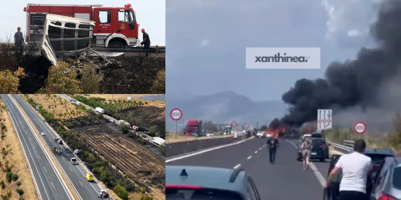 Εγνατία Οδός: Πώς η ουρά 600 μέτρων στα διόδια κατέληξε σε τραγωδία με 3 νεκρούς -Το φορτηγό έπεσε από πίσω στα δύο ΙΧ