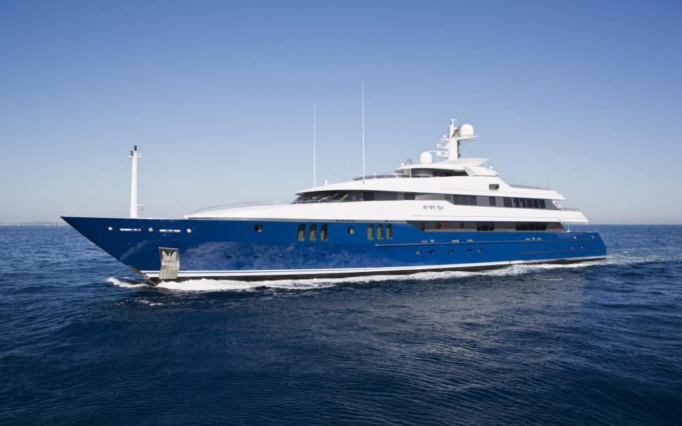 Κόβει την ανάσα το πολυτελές superyacht των διακοπών του Σπύρου Λάτση – Στο λιμάνι Βόλου η θαλαμηγός