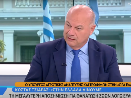 K. Τσιάρας: «Με αυτά τα κριτήρια θα πληρωθούν οι κτηνοτρόφοι τις επιδοτήσεις» K. Τσιάρας: «Με αυτά τα κριτήρια θα πληρωθούν οι κτηνοτρόφοι τις επιδοτήσεις»