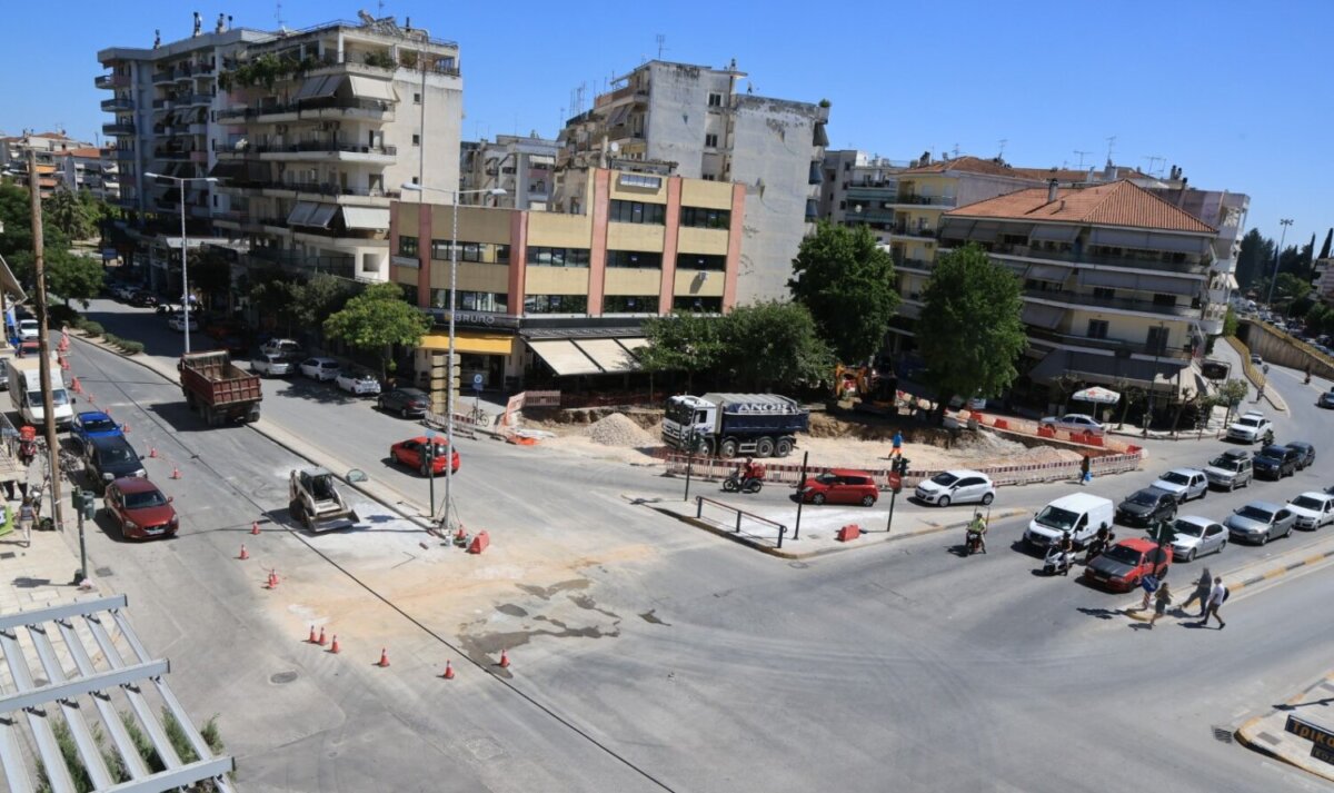 Σε εξέλιξη τα έργα στη συμβολή Παναγούλη – Ηρ. Πολυτεχνείου – Φαρσάλων – Ποιό ρεύμα της οδού Φαρσάλων θα είναι κλειστό σήμερα Σε εξέλιξη τα έργα στη συμβολή Παναγούλη – Ηρ. Πολυτεχνείου – Φαρσάλων – Ποιό ρεύμα της οδού Φαρσάλων θα είναι κλειστό σήμερα