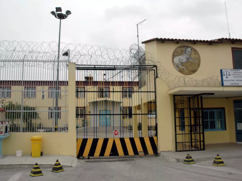 Φυλακές Λάρισας: Κρατούμενος βρέθηκε νεκρός στο κελί του