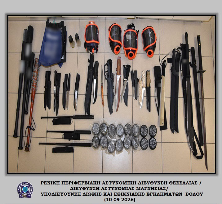 Εξι μήνες φυλάκιση σε γνωστό Βολιώτη επιχειρηματία για όπλα τύπου γκλομπ που φύλασσε – «Τα έχω από χόμπι», είπε