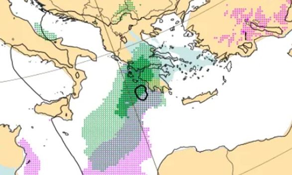 Ζιακόπουλος: Ενημερωμένος χάρτης με τις περιοχές που θα βρέξει σφοδρά την Κυριακή