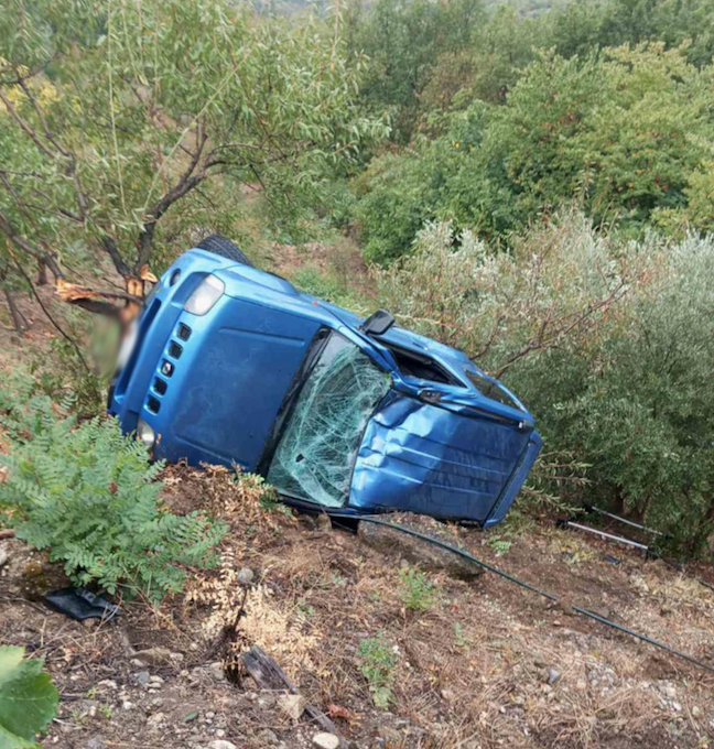 Τροχαίο ατύχημα στο δρόμο προς Λίμνη Πλαστήρα