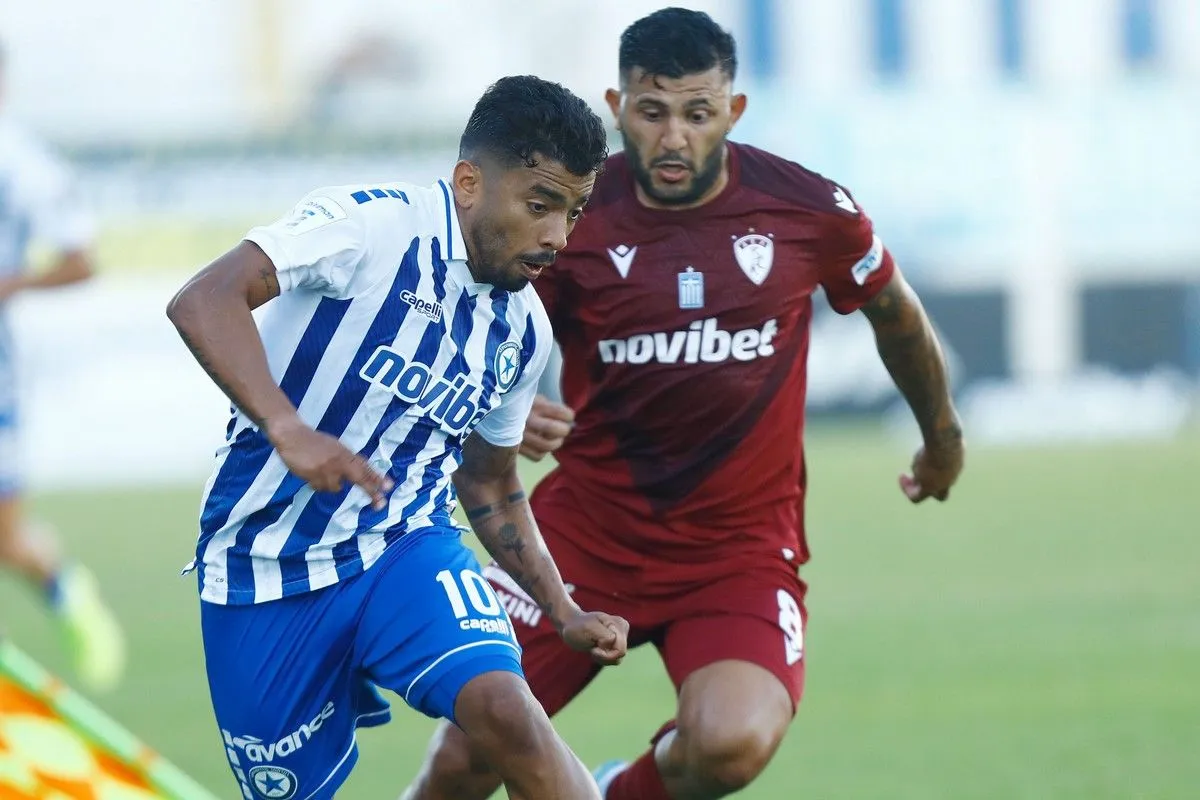 Ατρόμητος – ΑΕΛ 1-1: Οι βυσσινί των δέκα παικτών έφυγαν όρθιοι από το Περιστέρι
