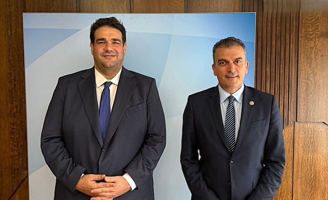 Συνάντηση Μαμάκου με υπουργό Εσωτερικών Θ. Λιβάνιο- επί τάπητος έργα και ενίσχυση συνεργασίας