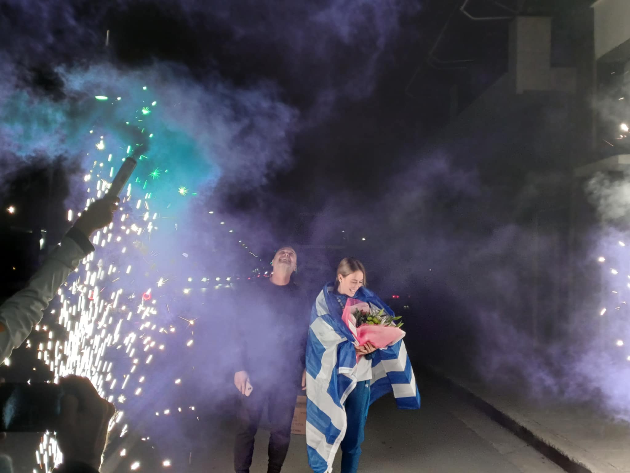Η θερμή υποδοχή της Χριστιάνας Ιακωβάκη της Λαρισαίας αθλήτριας Ταεκβοντό που λάμπει διεθνώς! (ΦΩΤΟ+video) Η θερμή υποδοχή της Χριστιάνας Ιακωβάκη της Λαρισαίας αθλήτριας Ταεκβοντό που λάμπει διεθνώς! (ΦΩΤΟ+video)