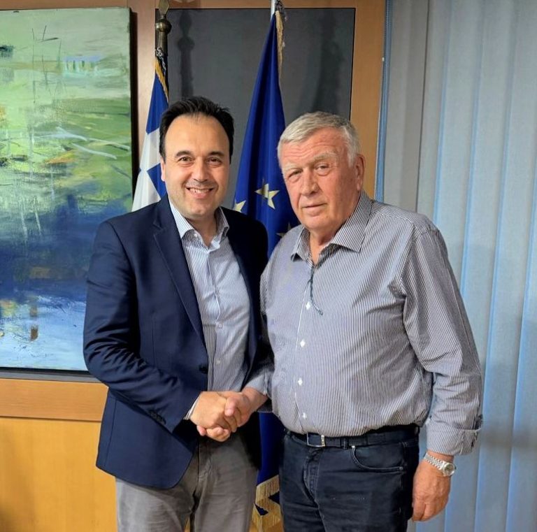 Συναντήσεις του Δημάρχου Κιλελέρ με Δημ. Παπαστεργίου και Κων. Κατσαφάδο Συναντήσεις του Δημάρχου Κιλελέρ με Δημ. Παπαστεργίου και Κων. Κατσαφάδο
