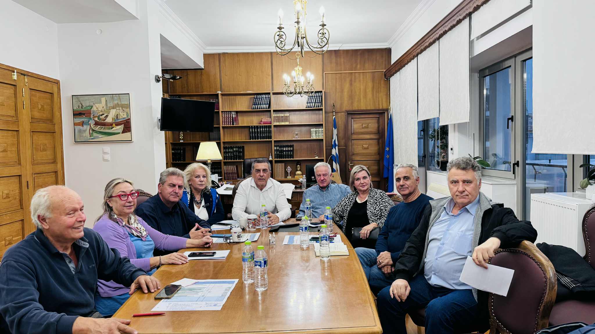 Συνάντηση της «Συμμαχίας για τον Βόλο» με τον Περιφερειάρχη και συμβούλους της Περιφερειακής Αυτοδιοίκησης Συνάντηση της «Συμμαχίας για τον Βόλο» με τον Περιφερειάρχη και συμβούλους της Περιφερειακής Αυτοδιοίκησης