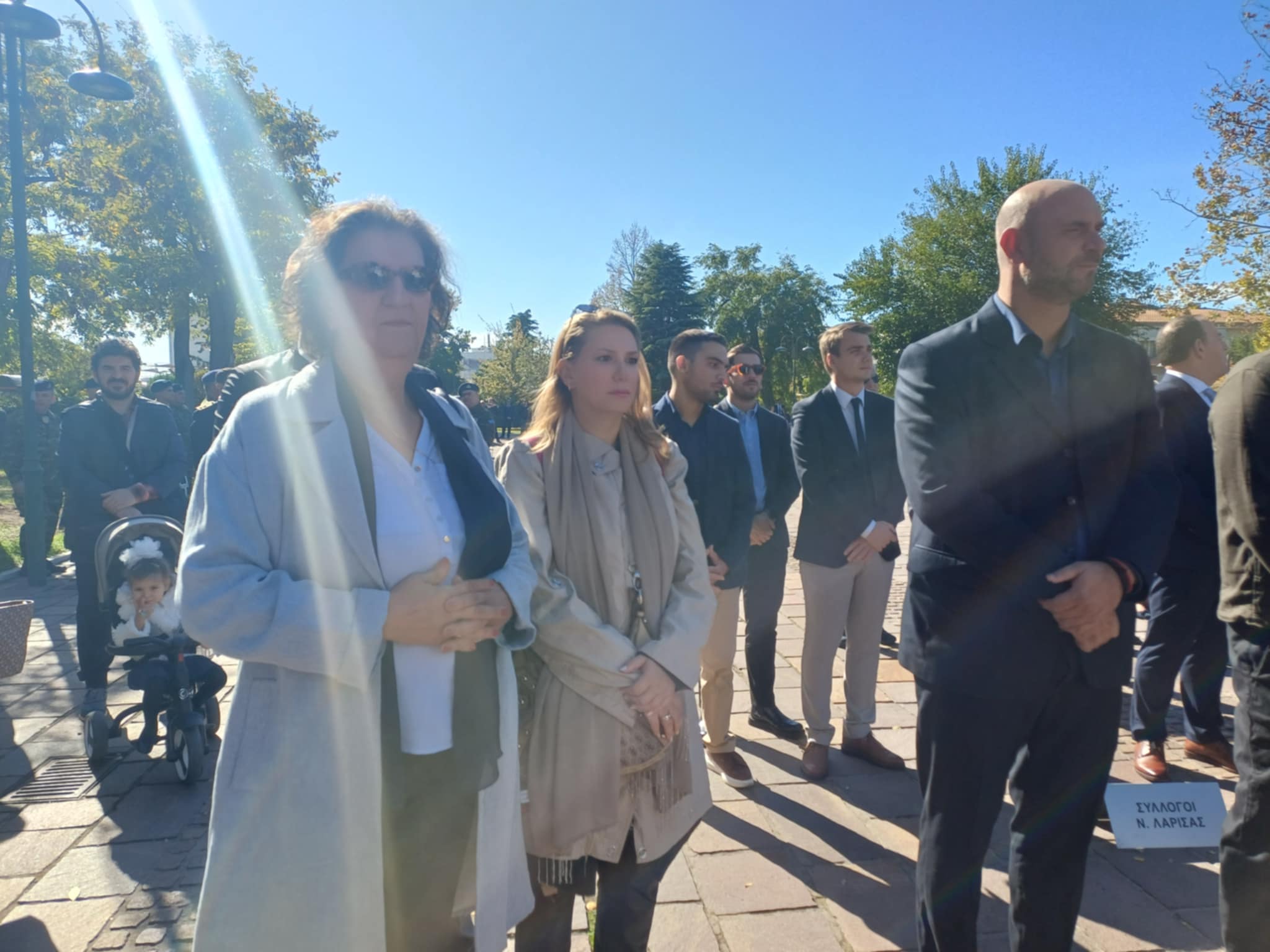 Τι είπε η Χρυσούλα Χλωρού αδερφή θύματος των Τεμπών στο Χρήστο Κέλλα στην κατάθεση στεφάνων