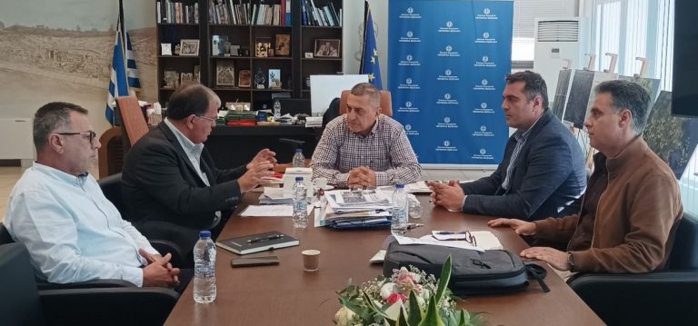 Οι ανάγκες του Δήμου Λ. Πλαστήρα στο επίκεντρο συνάντησης με τον περιφερειάρχη Θεσσαλίας