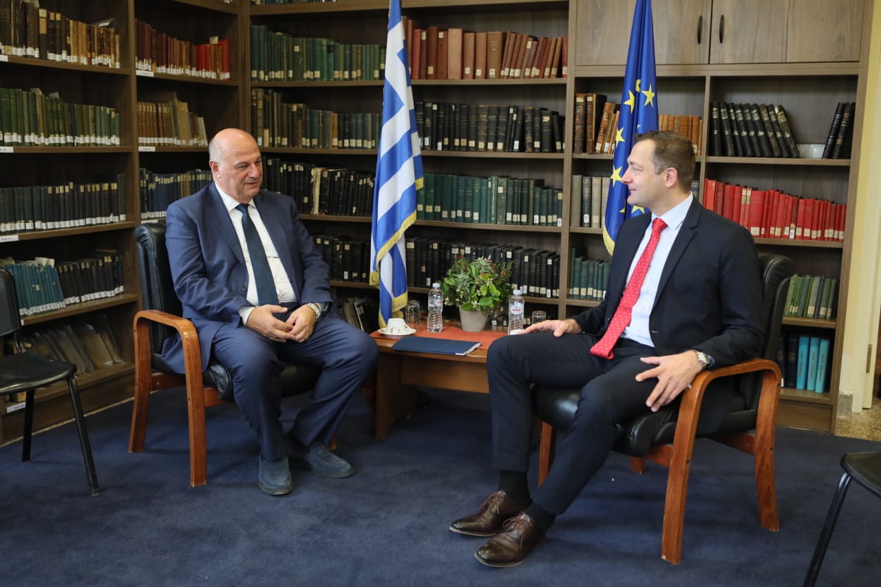 Συνάντηση Τσιάρα – Χάνσεν: Καθήκον μας να διασφαλίσουμε ότι η νέα ΚΑΠ θα παραμείνει εργαλείο ανάπτυξης