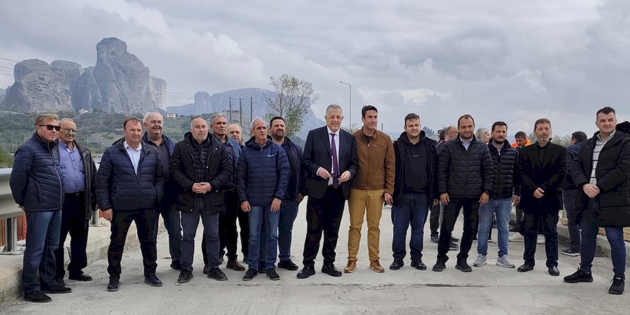 Ταχιάος: Σε εξέλιξη οι εργασίες στις πληγείσες από τον «Daniel» γέφυρες της Θεσσαλίας-τι είπε για βόρειο τμήμα Ε-65