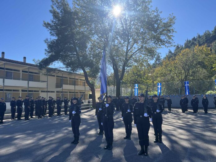 Με κάθε επισημότητα  η τελετή ορκωμοσίας των Δοκίμων Αστυφυλάκων στη Σχολή Αστυφυλάκων Μουζακίου