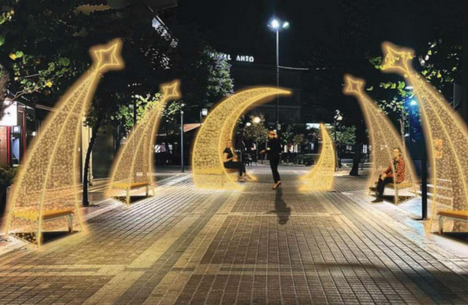 Πιο εντυπωσιακός από ποτέ ο χριστουγεννιάτικος διάκοσμος στην Καρδίτσα (ΦΩΤΟ)