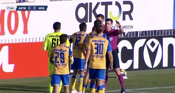 Με πέναλτι - «εφεύρεση» πέρασε ο Ηρακλής από την Τρίπολη (video)