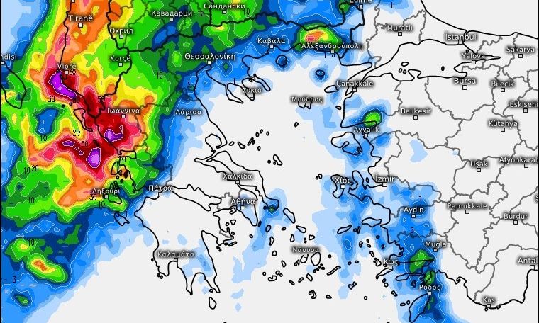Καιρός: Προειδοποίηση Τσατραφύλλια - Επικίνδυνες καταιγίδες τις επόμενες ώρες και στο βάθος... κρύα!