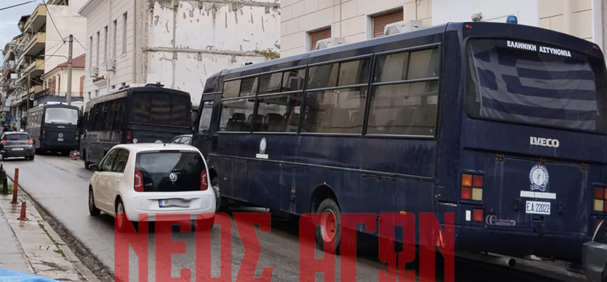 Διεκόπη η δίκη για την υπόθεση Μάγγου, δρακόντεια μέτρα ασφαλείας στην Καρδίτσα (ΦΩΤΟ)