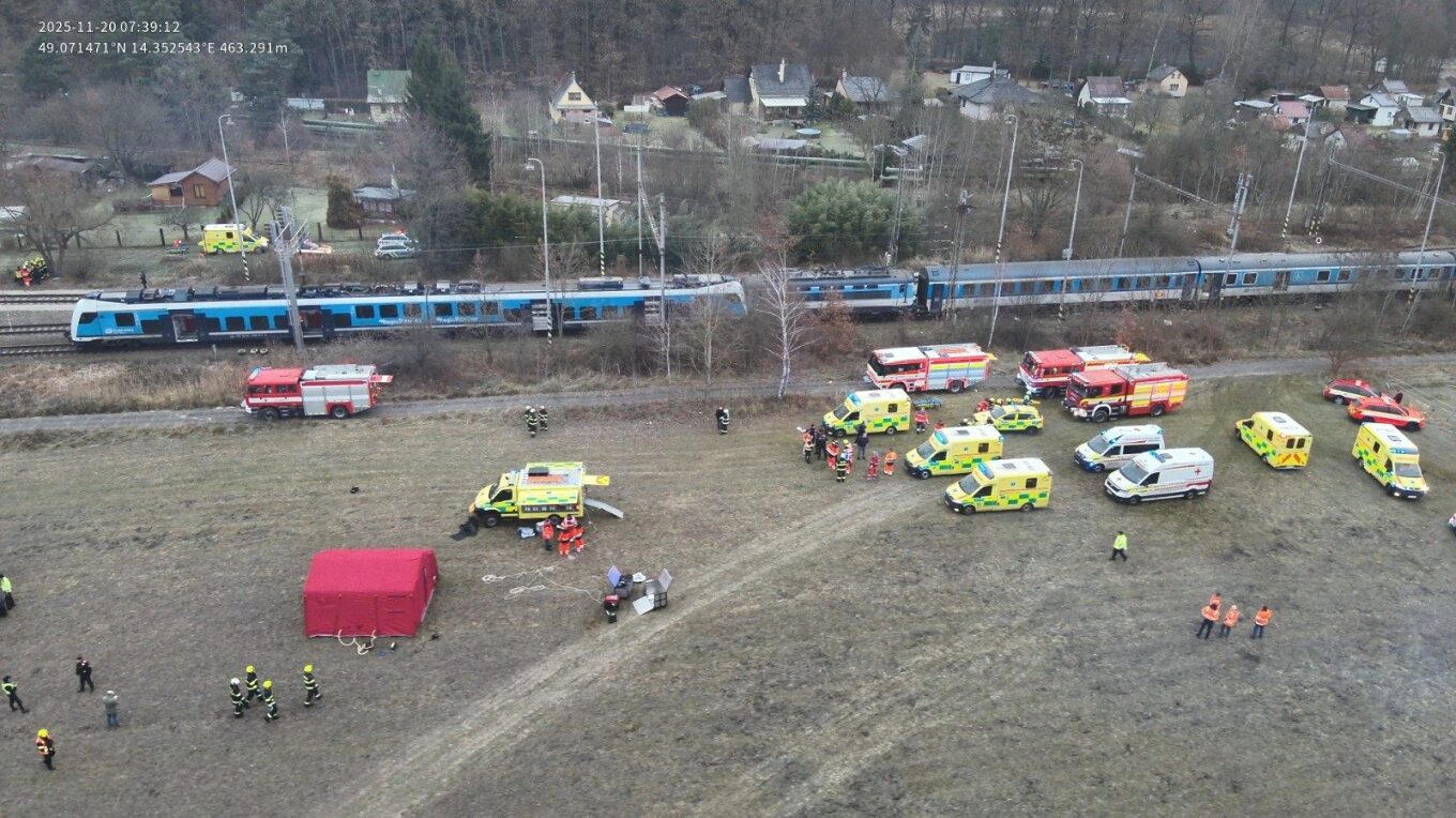 Δυο επιβατικά τρένα συγκρούστηκαν στην Τσεχία και πάνω από 40 άνθρωποι τραυματίστηκαν - Δείτε βίντεο