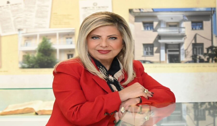 Η Ελένη Ξυνοπούλου νέα πρόεδρος της ΔΗΜΤΟ Λάρισας