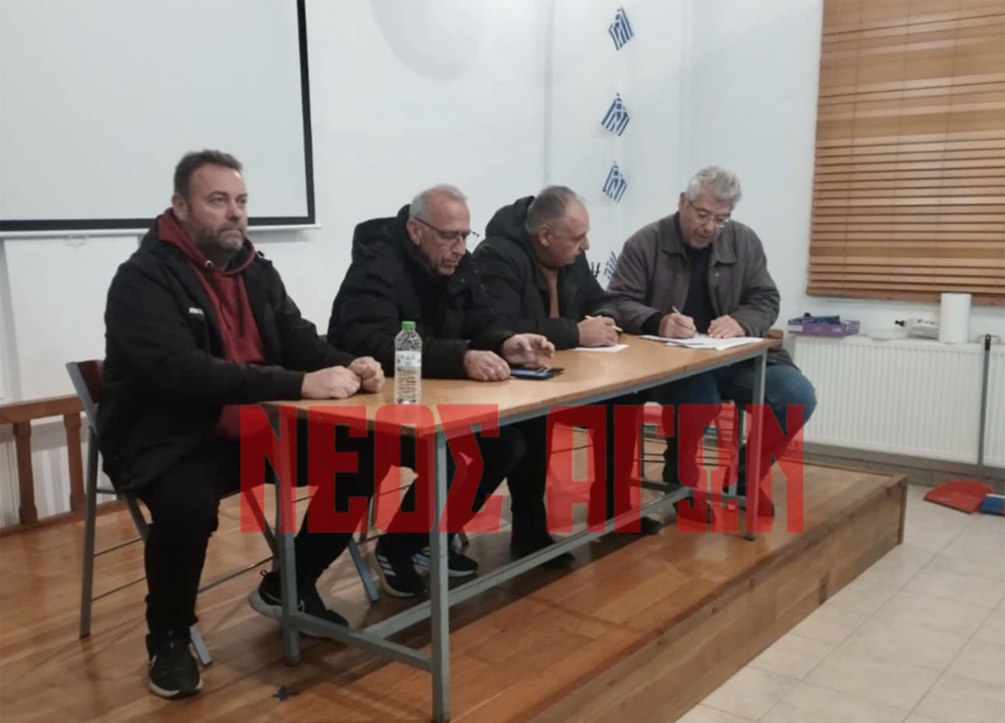 Σύσκεψη εκπροσώπων του μπλόκου Ε-65 στη Ματαράγκα, συντονίζονται και οργανώνουν τις δράσεις τους (ΦΩΤΟ)