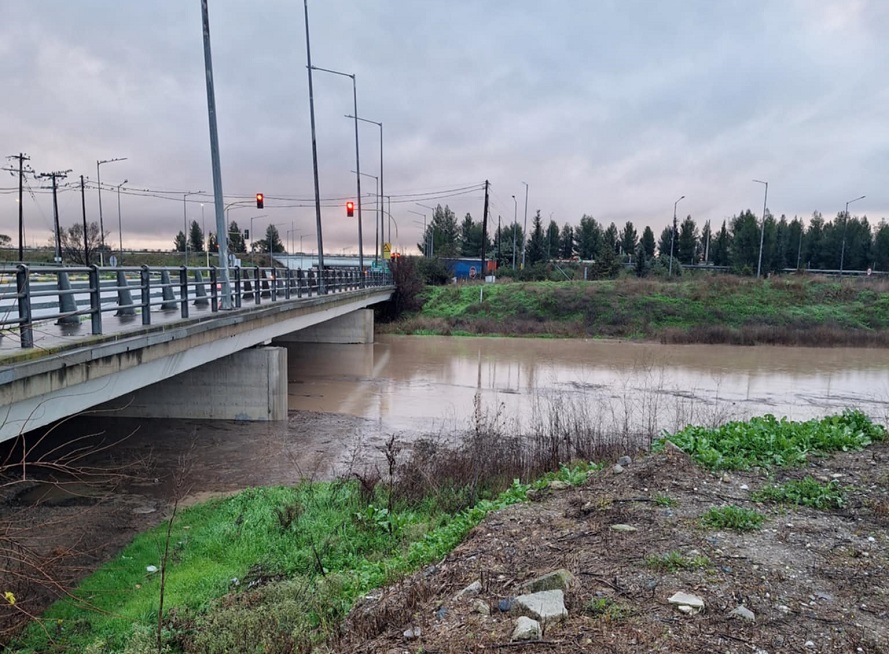 Στα όριά του ο Γκουσμπασανιώτης πλημμυρικά φαινόμενα και στη Χάλκη (ΦΩΤΟ+video)