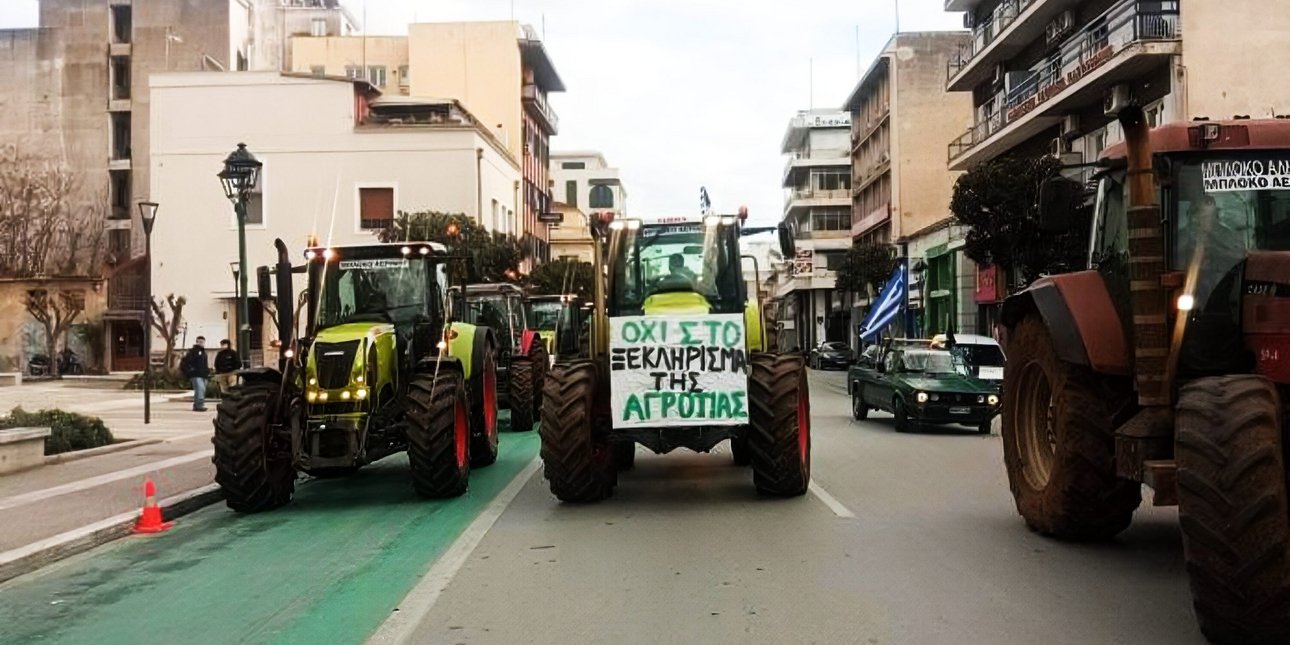 Στο λιμάνι του Βόλου κατευθύνονται οι αγρότες -Έφτασαν τα πρώτα τρακτέρ [βίντεο]